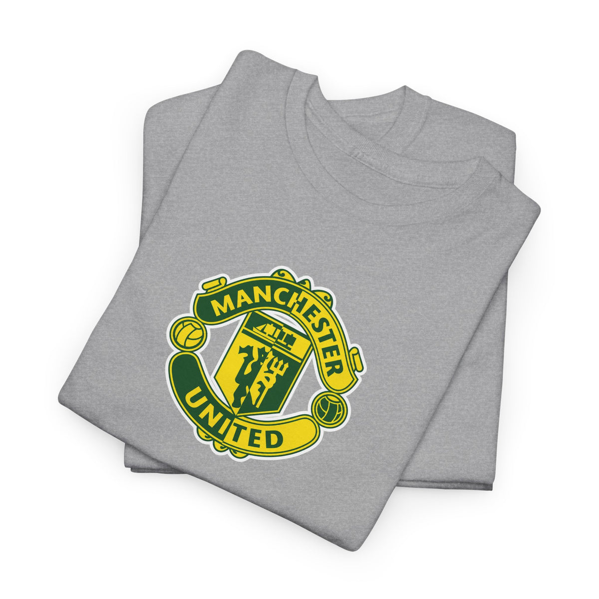 Manchester United Retro Crest Cotton T-Shirt