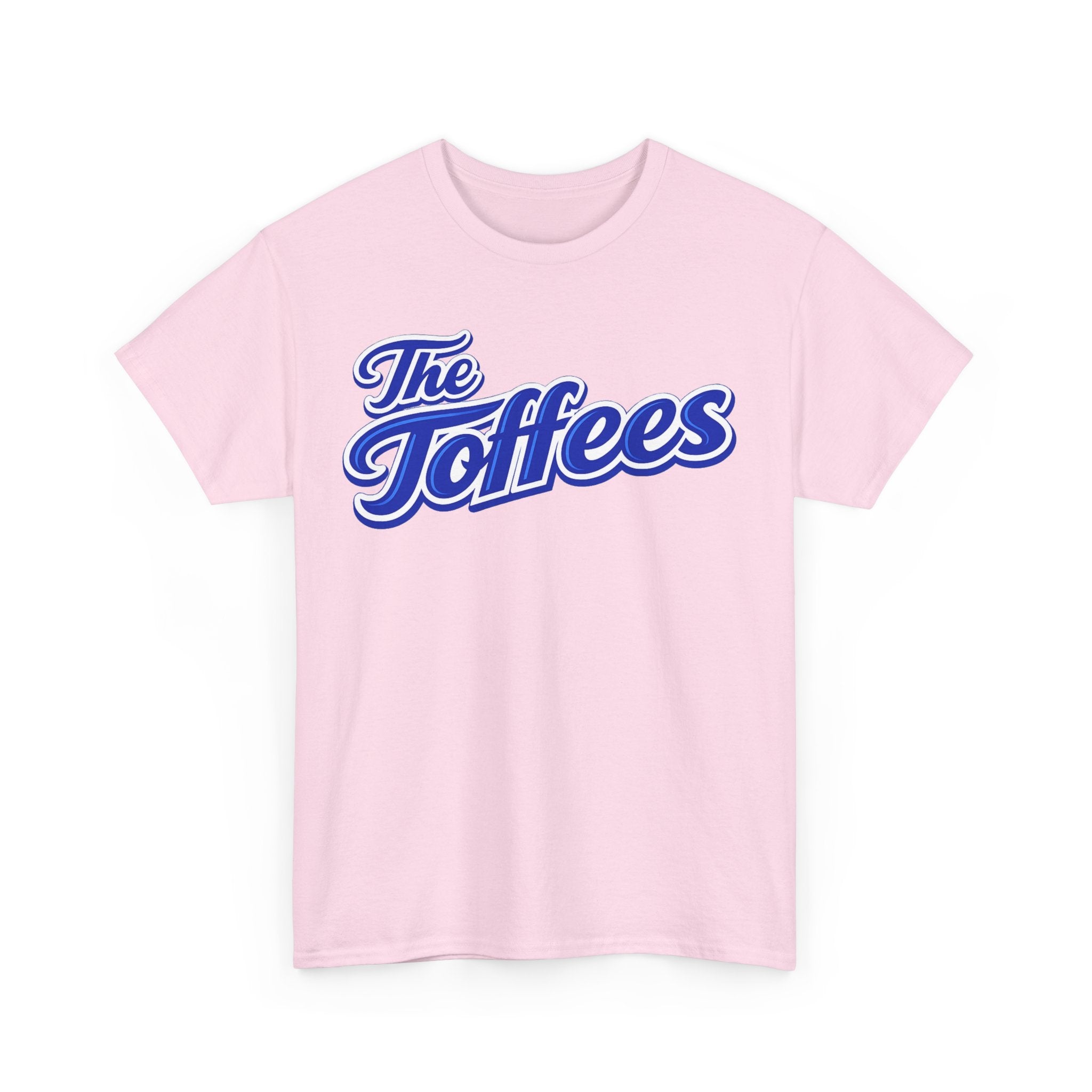 The Toffees Script Tee — Vintage Blue Logo T-Shirt