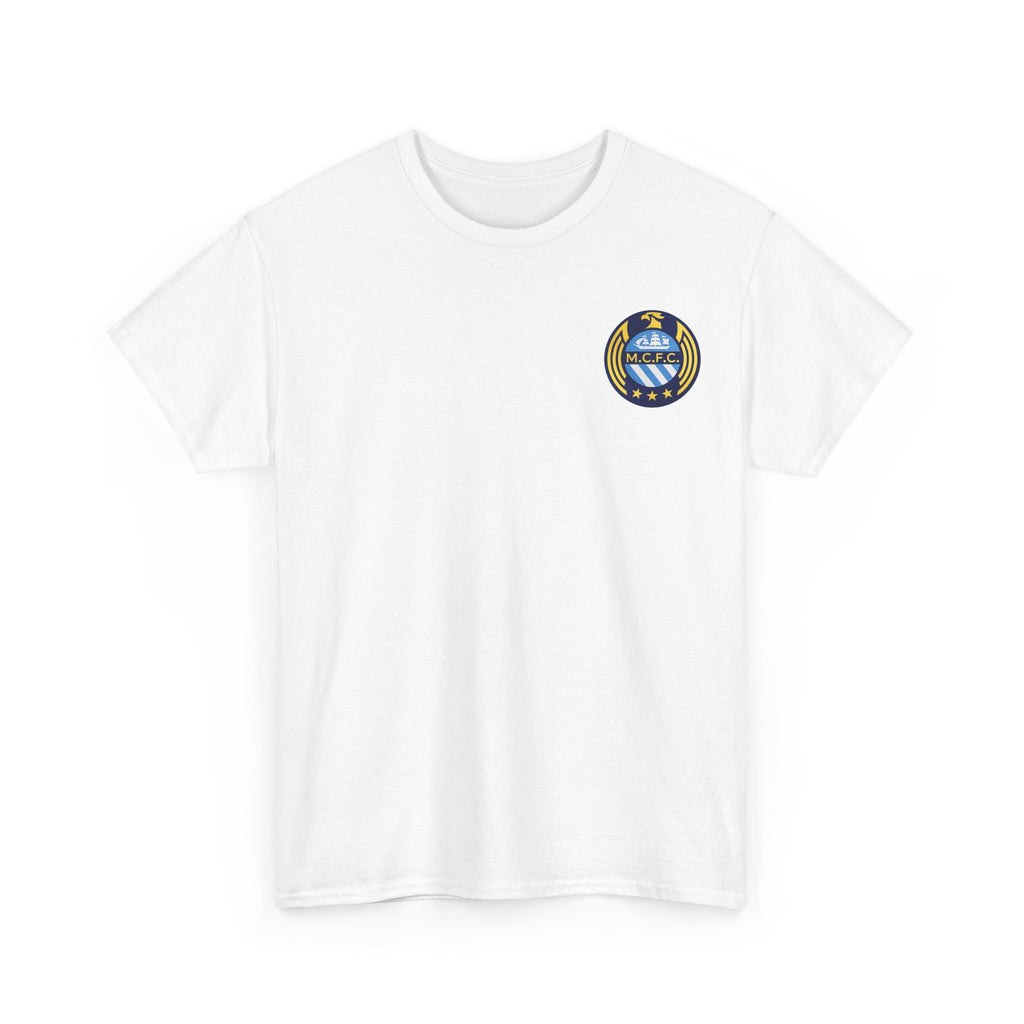 MCFC Unofficial Crest / Badge Tee — Nautical Compass Emblem Shirt