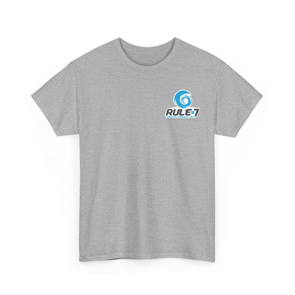 T-Shirt — Rule #7 “Don’t Freak Out” Logo Tee