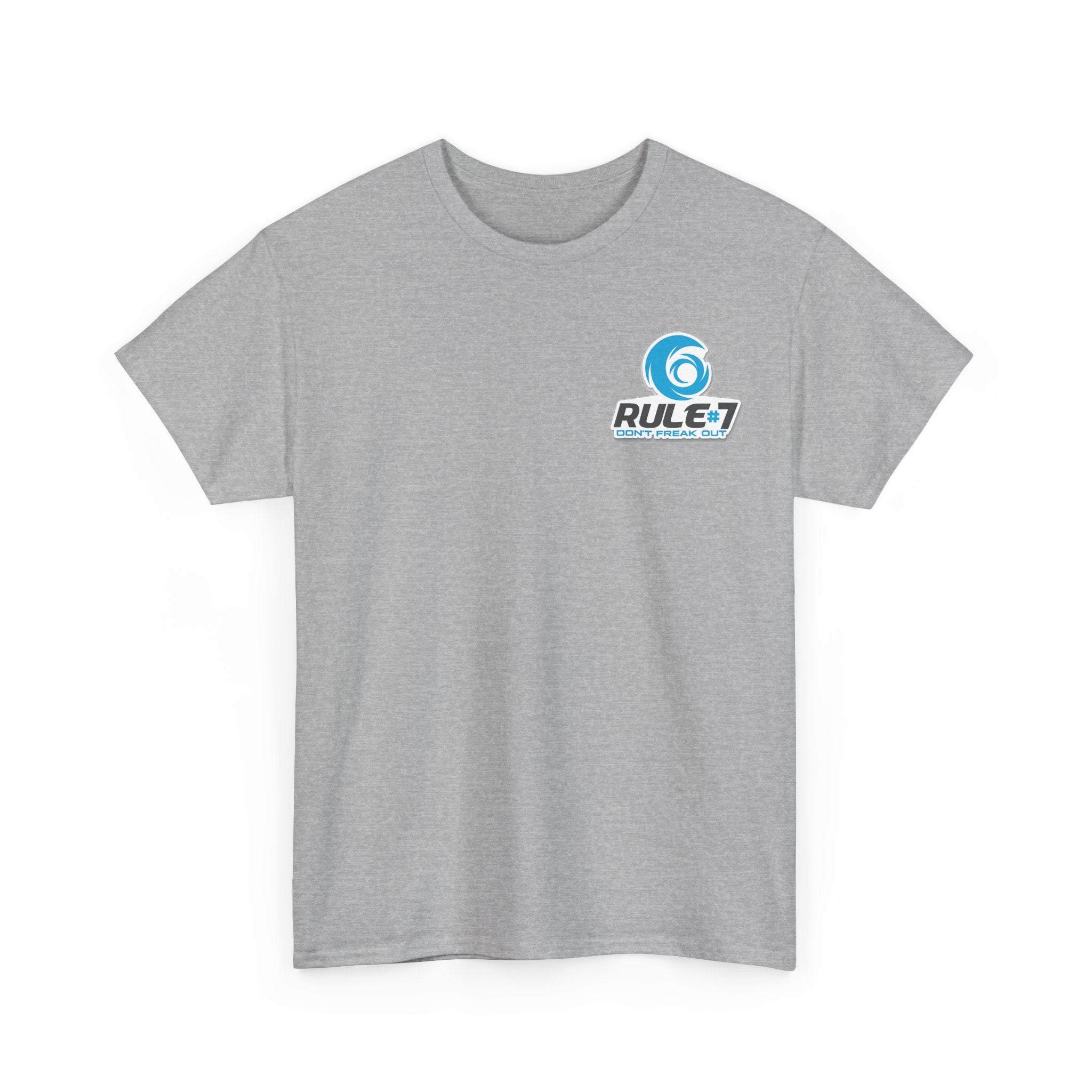 T-Shirt — Rule #7 “Don’t Freak Out” Logo Tee