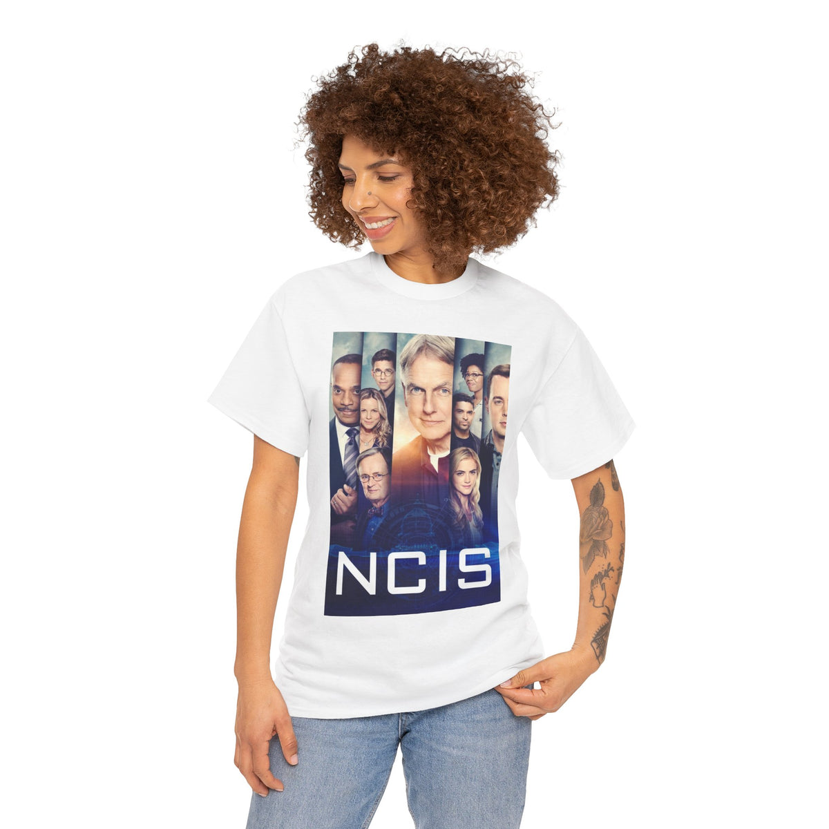 NCIS Cast Graphic Inspired Cotton T-Shirt