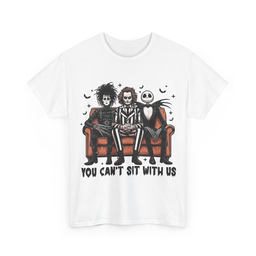 Johnny Depp Graphic Tee — 'You Can't Sit With Us' Halloween Horror Trio T-Shirt