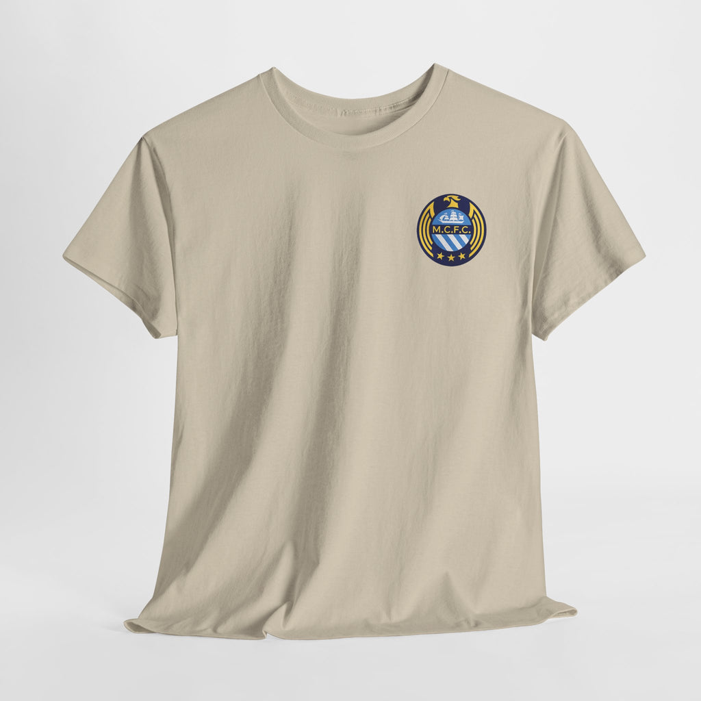 MCFC Unofficial Crest / Badge Tee — Nautical Compass Emblem Shirt