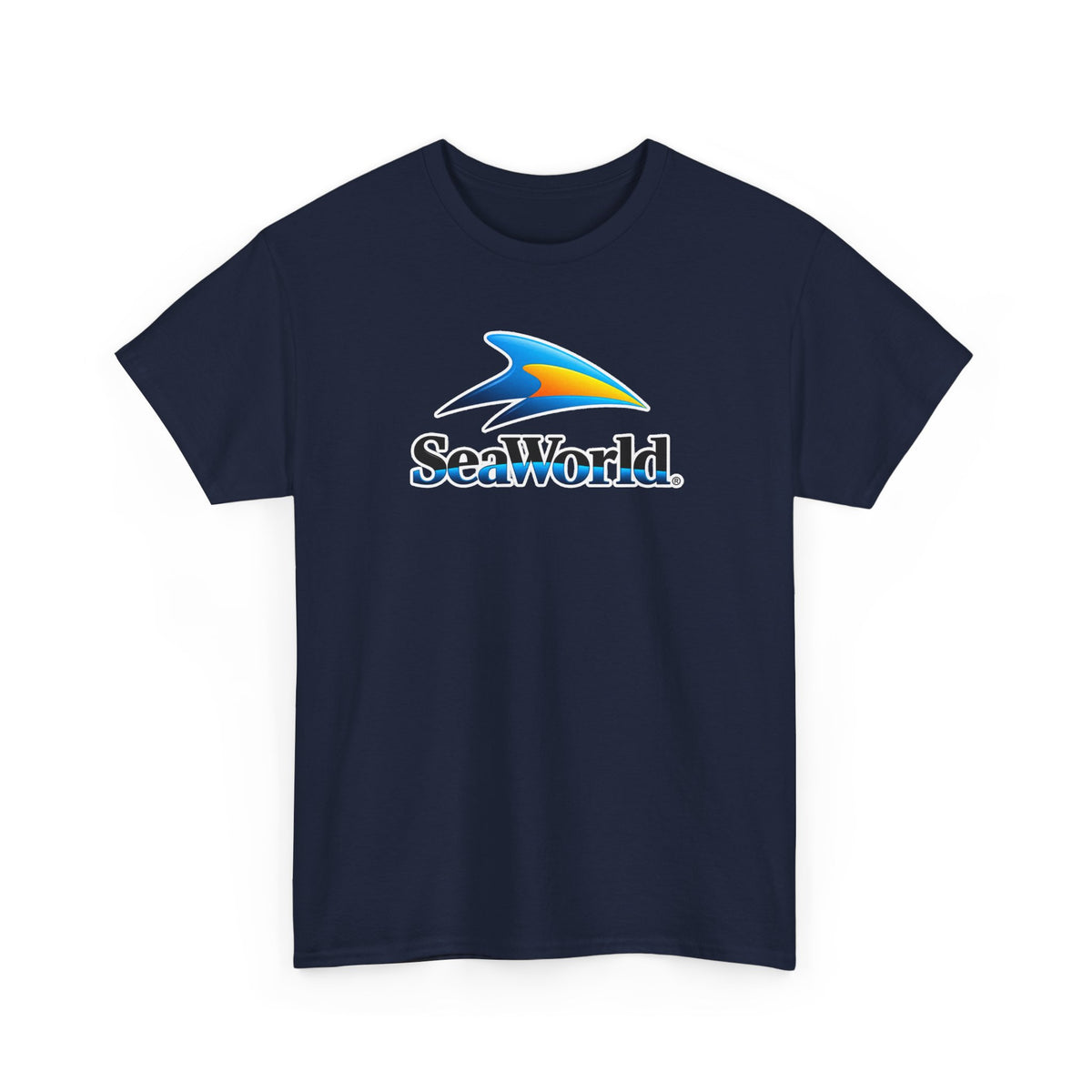 SeaWorld Logo T-Shirt — Classic Ocean Theme Tee