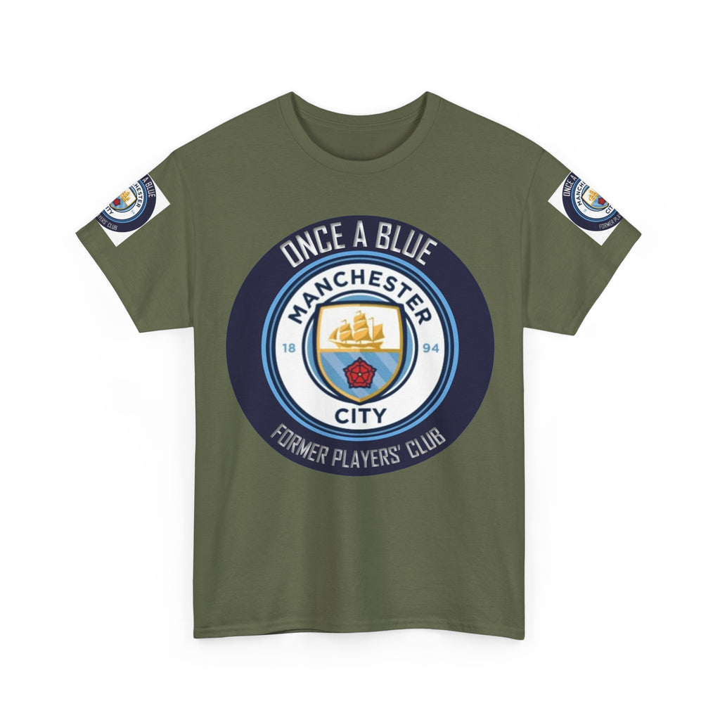 Manchester City 'Once A Blue' Tee — Former Players Club Football Shirt