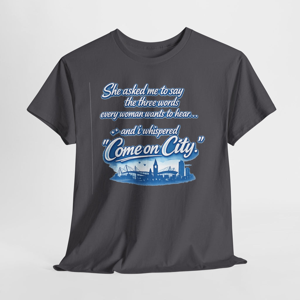 Come on City Skyline Tee — Retro Script Urban Pride T‑Shirt