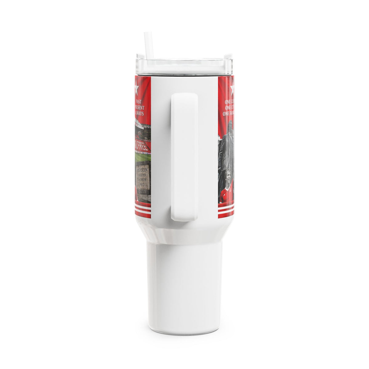 Aberdeen FC 40oz Travel Tumbler — 'The Pride of the North' Stadium Mug