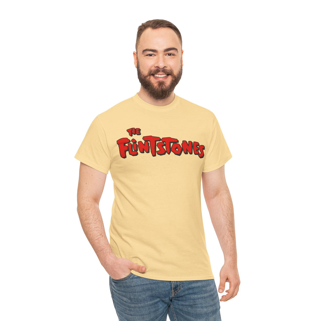 The Flintstones Logo Tee - Retro Cartoon Graphic T-Shirt
