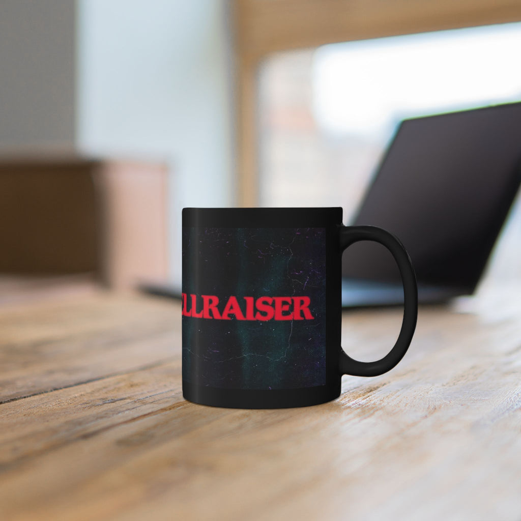 Hellraiser Movie Logo Black Coffee Mug — Horror Fan 11oz/15oz