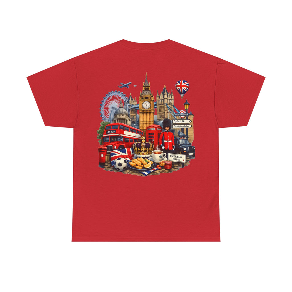 London Landmarks T‑Shirt — British Icons Collage Tee