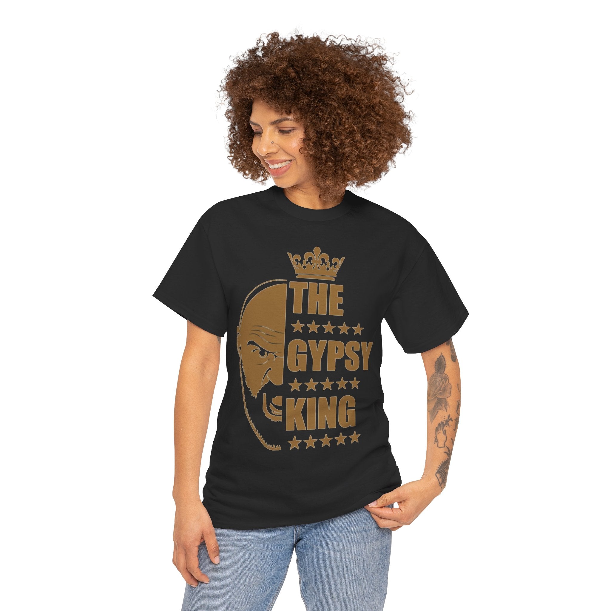 Gypsy King T-Shirt — Bold Tyson Fury Boxing Tribute Tee