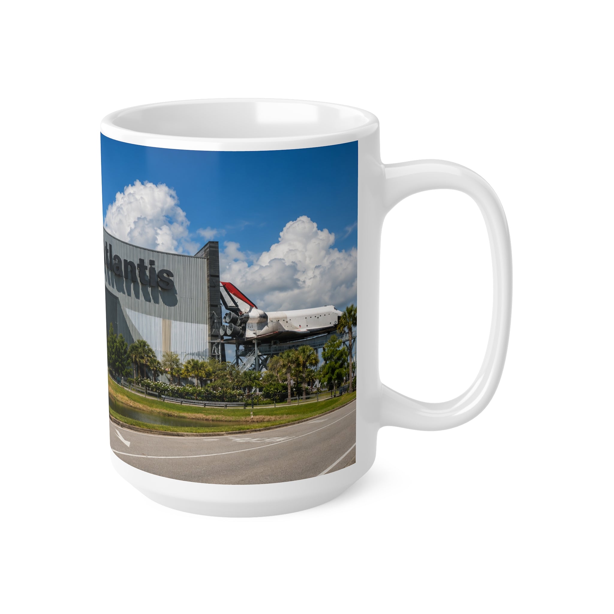 Kennedy Space Center Atlantis Ceramic Coffee Mug — 11oz & 15oz