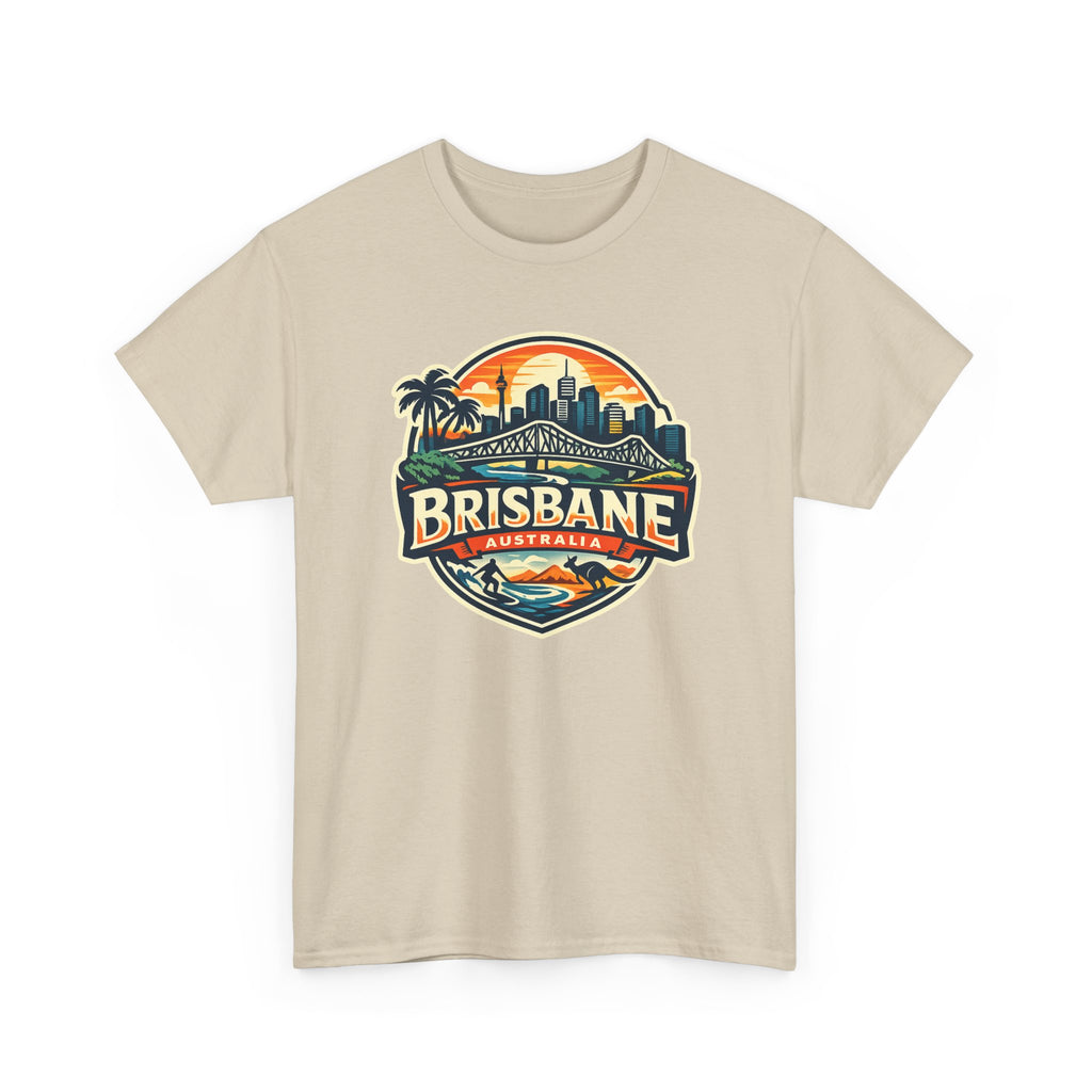 Brisbane Australia Vintage Sunset T-Shirt