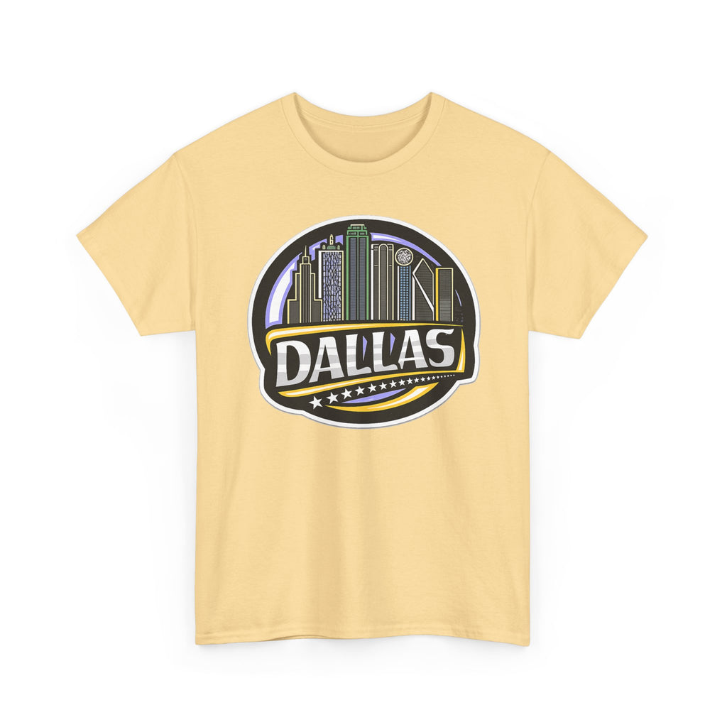 Dallas Skyline Tee — Vintage City Skyline Graphic T-Shirt