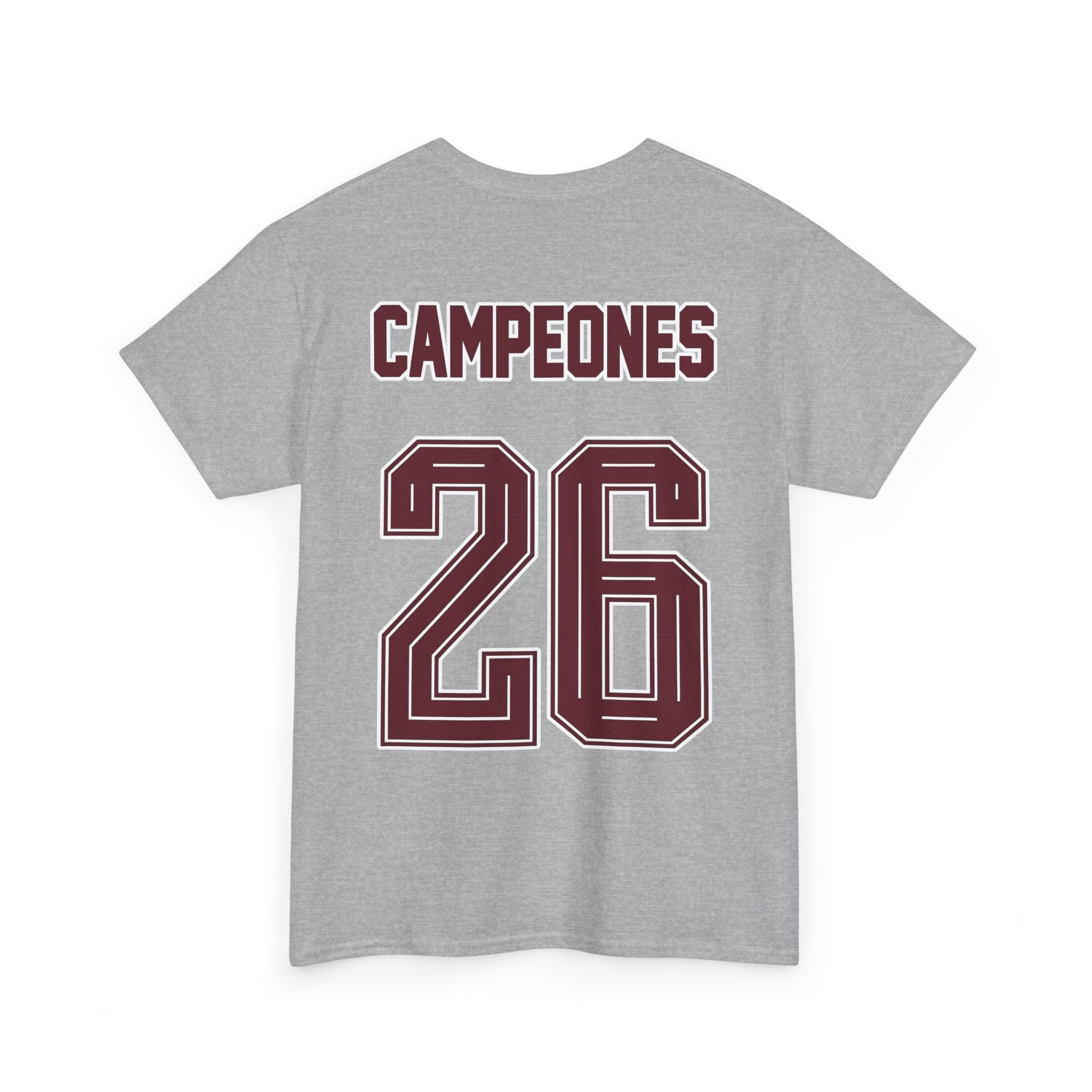 Spain World Champions 'Campeones 26' Cotton T‑Shirt