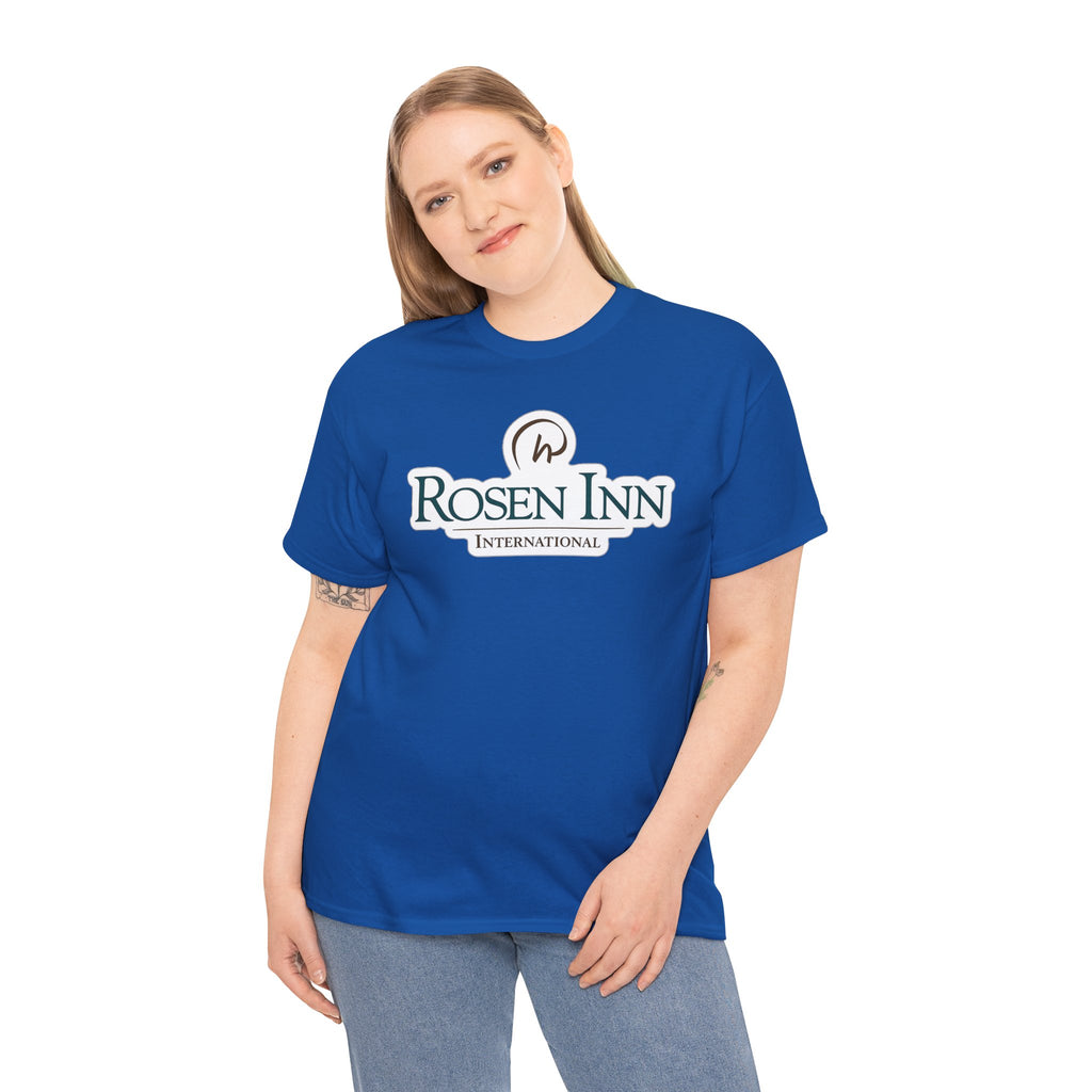 Rosen Inn International Inspired Logo Cotton T-Shirt Tee
