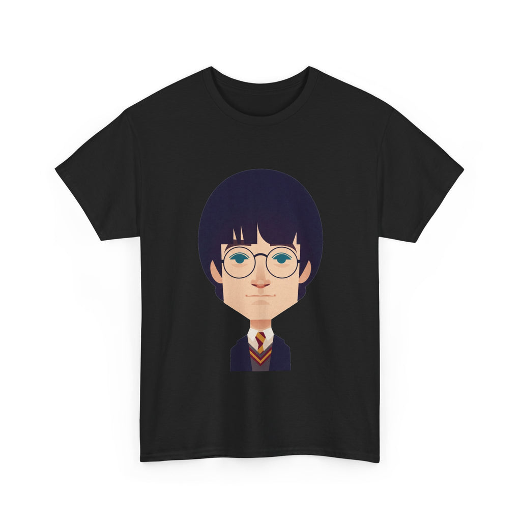 Harry Potter Wizard School Boy Cartoon Cotton T-Shirt