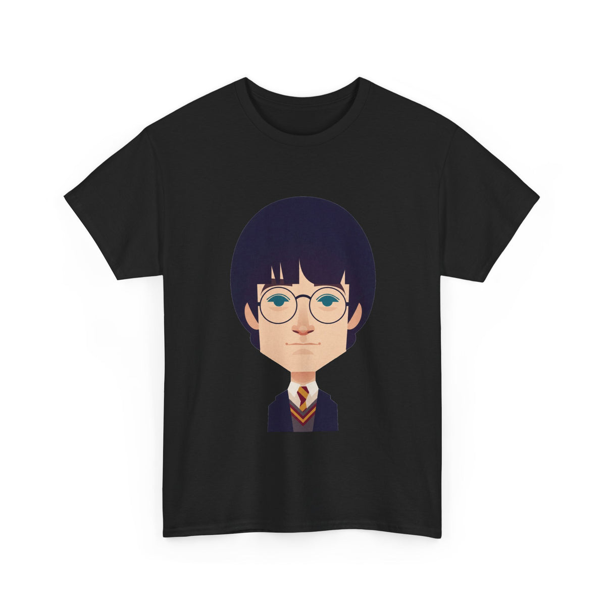 Harry Potter Wizard School Boy Cartoon Cotton T-Shirt