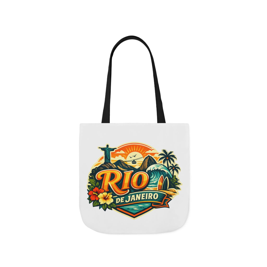 Rio de Janeiro Travel Tote — Retro Beach Canvas Bag
