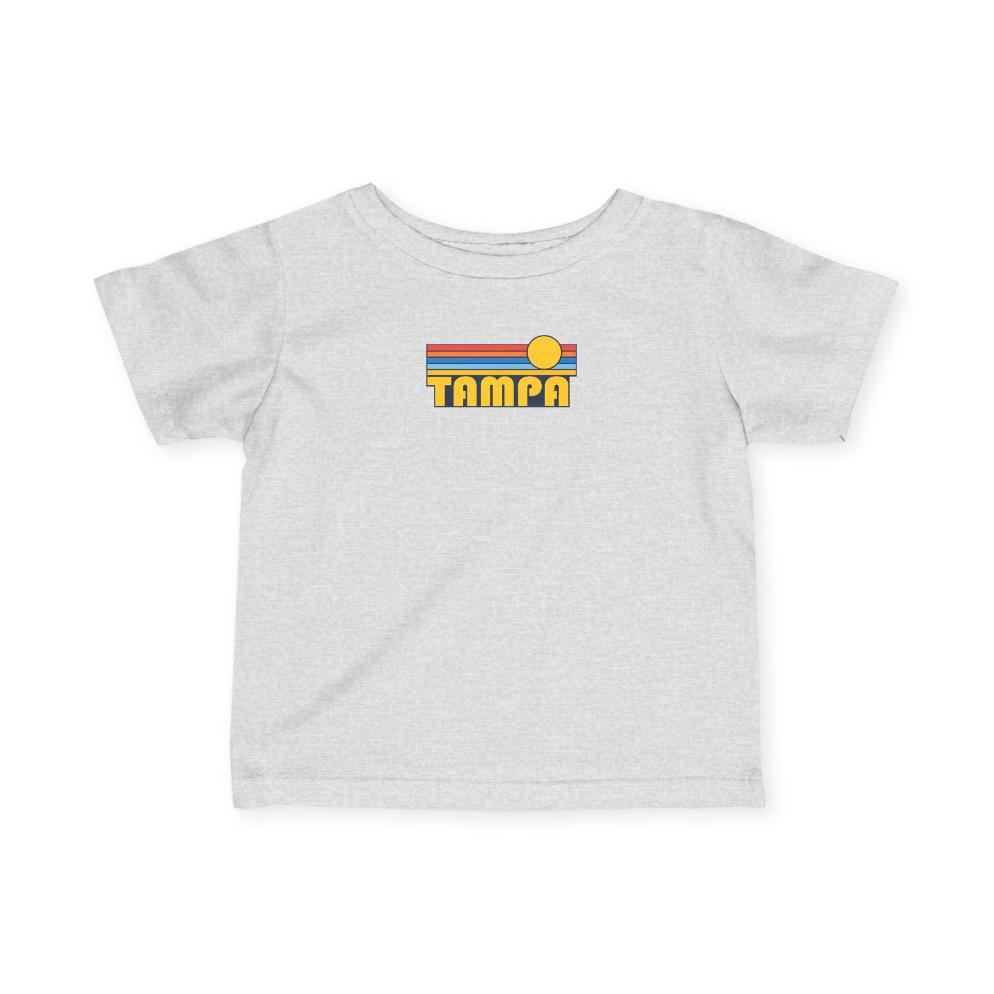 Tampa Infant Tee — Retro Sunset Logo Baby Shirt