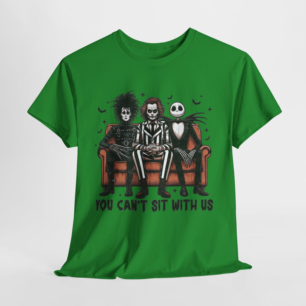Johnny Depp Graphic Tee — 'You Can't Sit With Us' Halloween Horror Trio T-Shirt