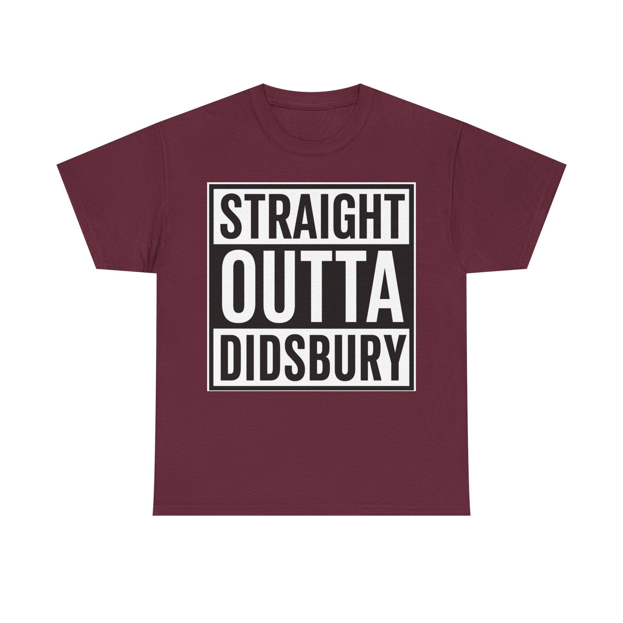 Straight Outta Didsbury T‑Shirt — Graphic City Pride Tee
