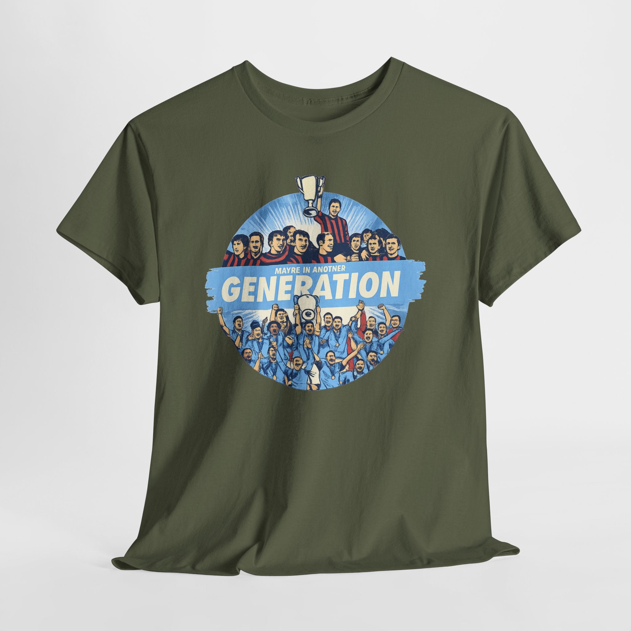 Manchester City Maybe in Another Generation Champions T‑Shirt — Retro Team Fan Tee