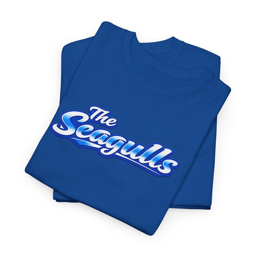 Seagulls Football Script Logo Cotton T-Shirt