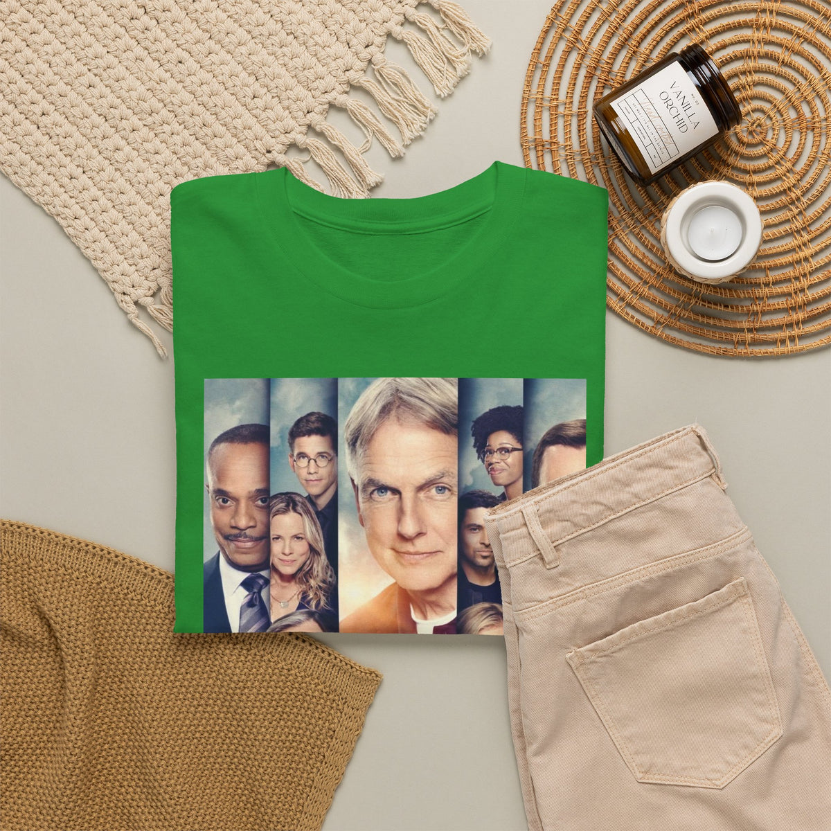 NCIS Cast Graphic Inspired Cotton T-Shirt