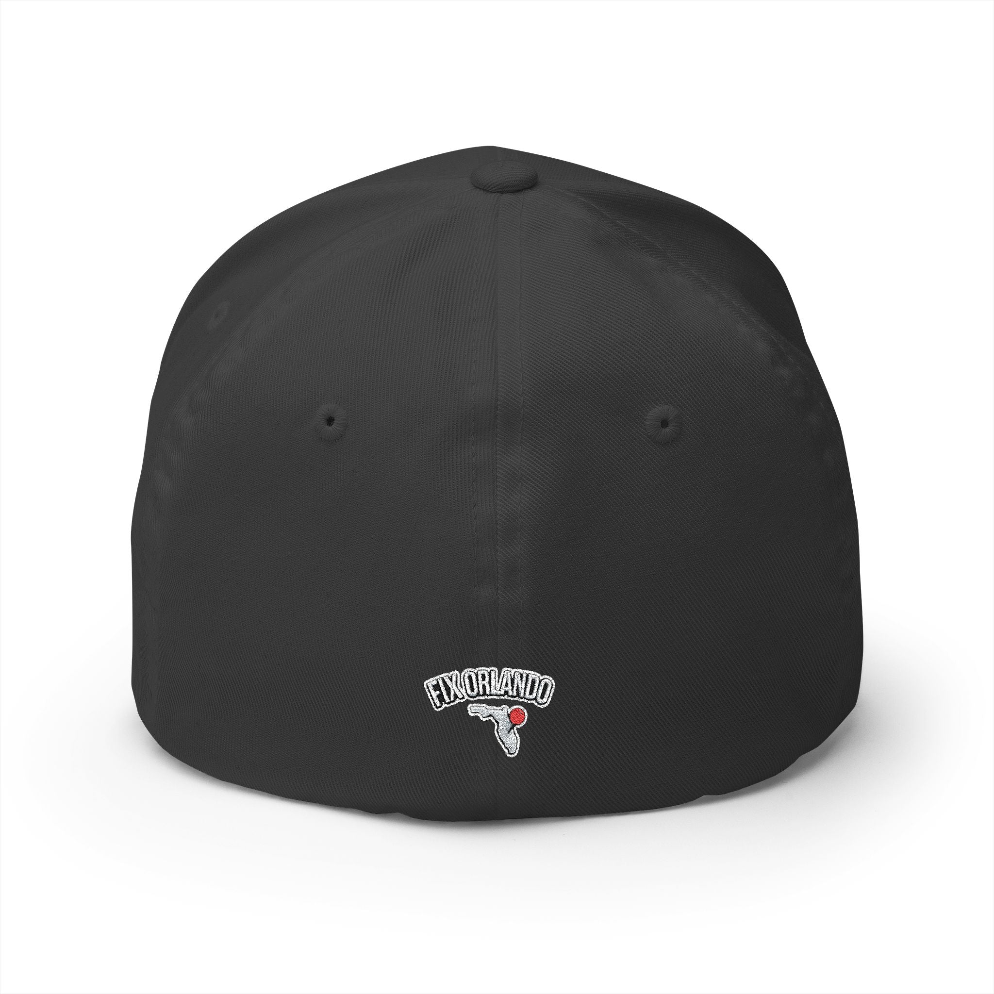 Fix Orlando Embroidered Cap — Vintage Palm & Golf Ball Hat