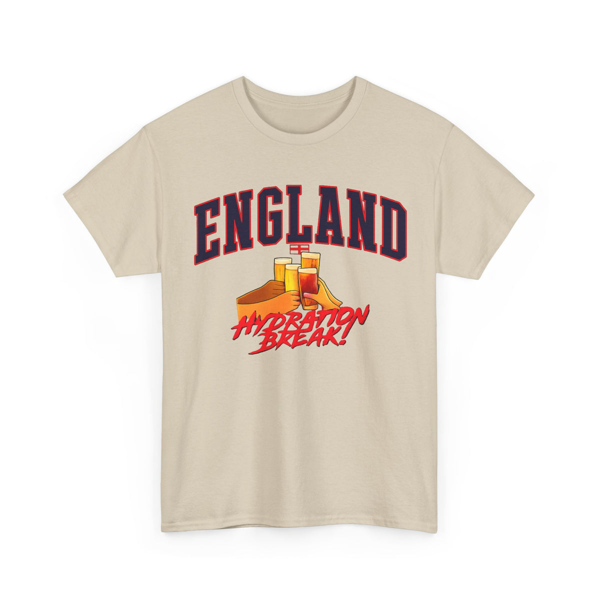 England Hydration Break T‑Shirt — "I'm Having an Hydration Break" Sports Tee