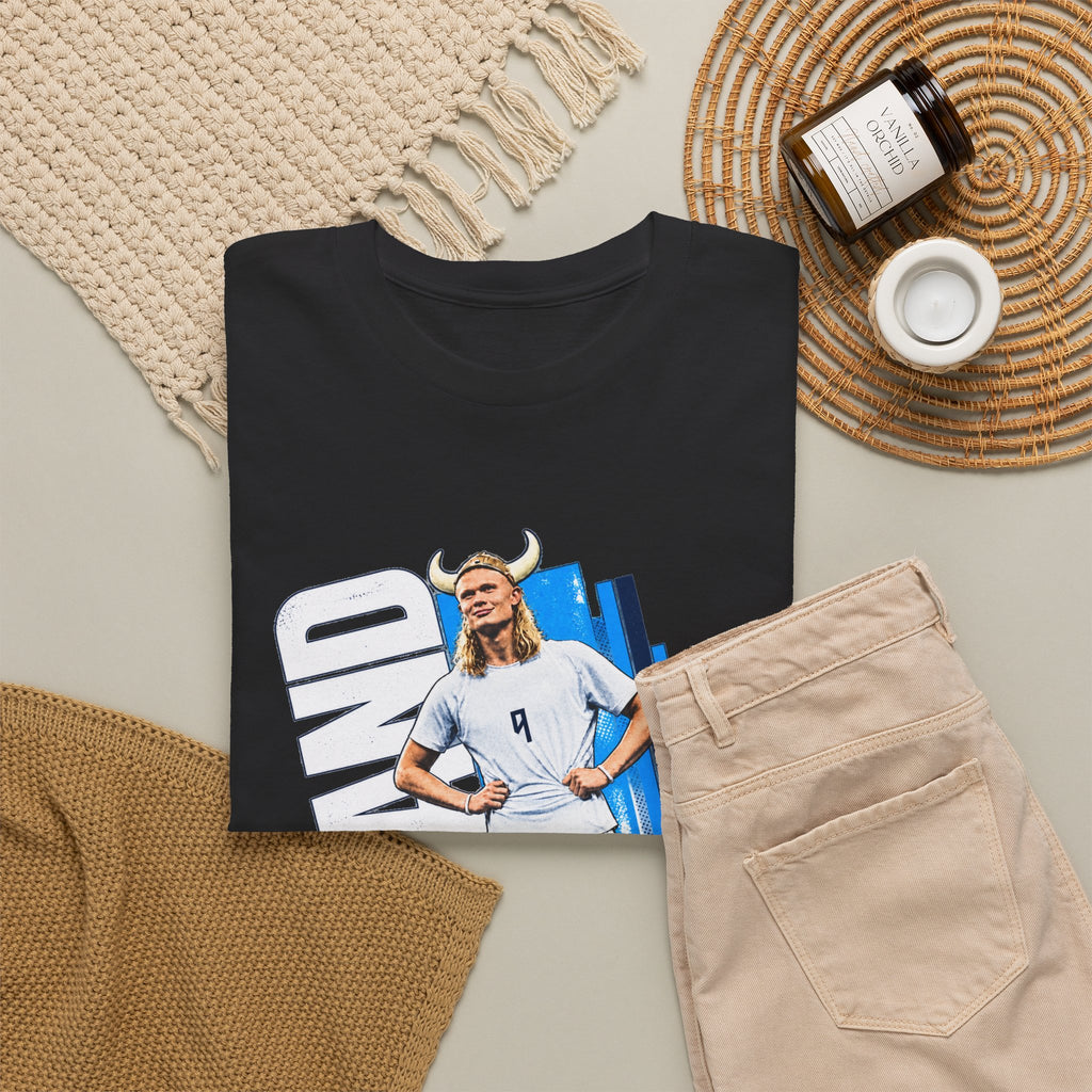 Erling Haaland Inspired Unisex Heavy Cotton Tee