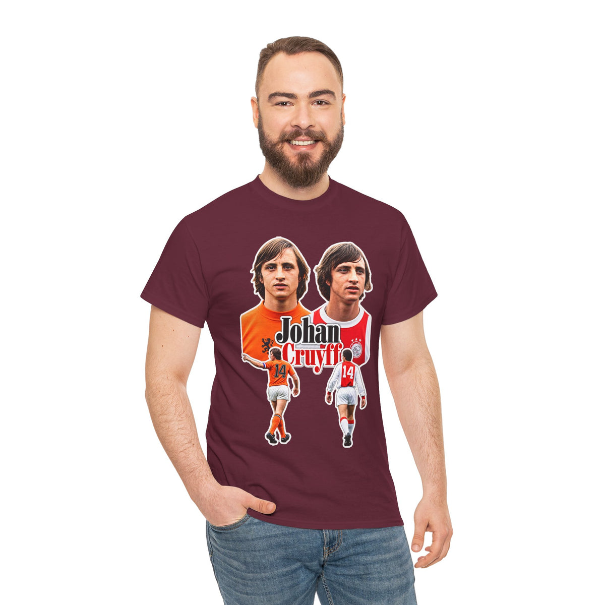 Johan Cruyff Graphic Cotton T-Shirt
