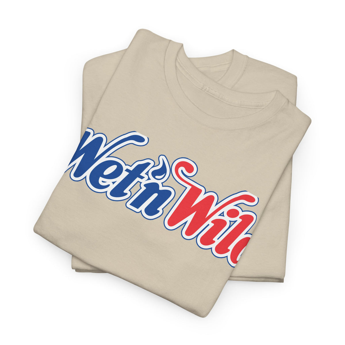 Wet n Wild Orlando Retro Unisex Heavy Cotton T-Shirt / Tee