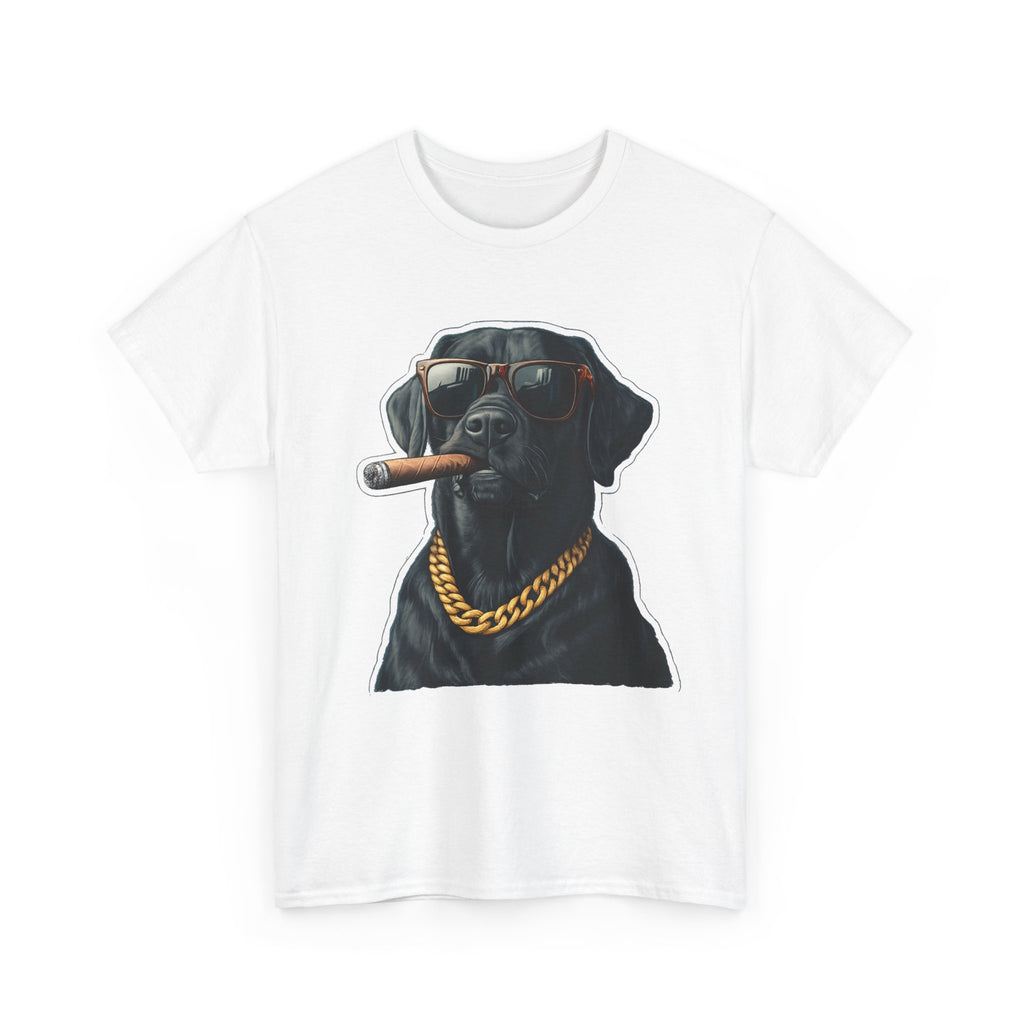 Cool Rottweiler Smoking Cigar Graphic Tee — Dog Lover Streetwear