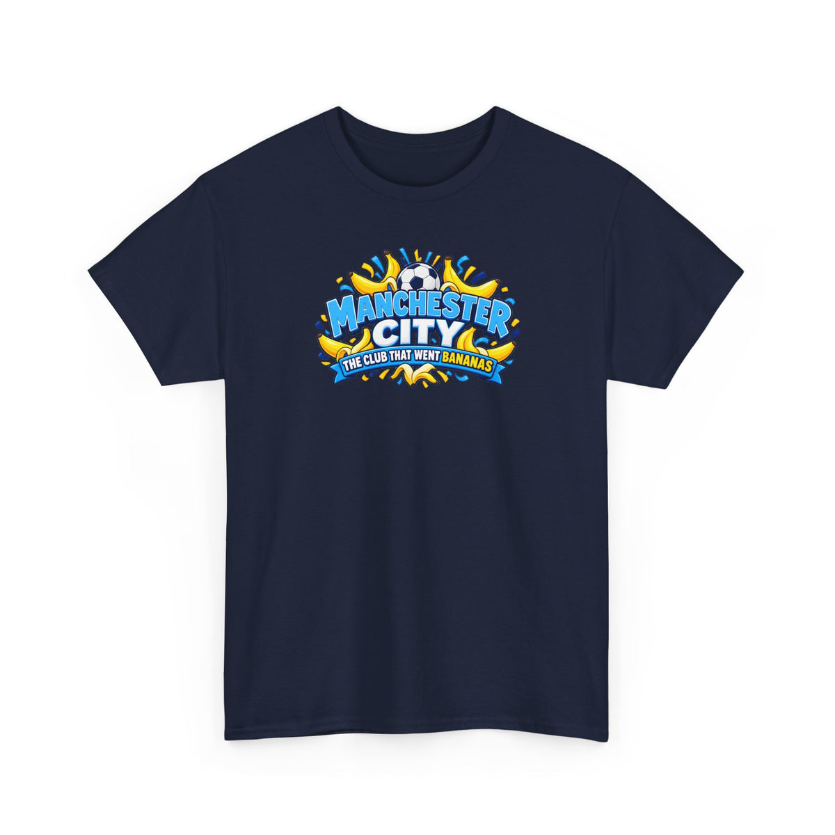 Manchester City "The Club That Went Bananas" Cotton T-Shirt