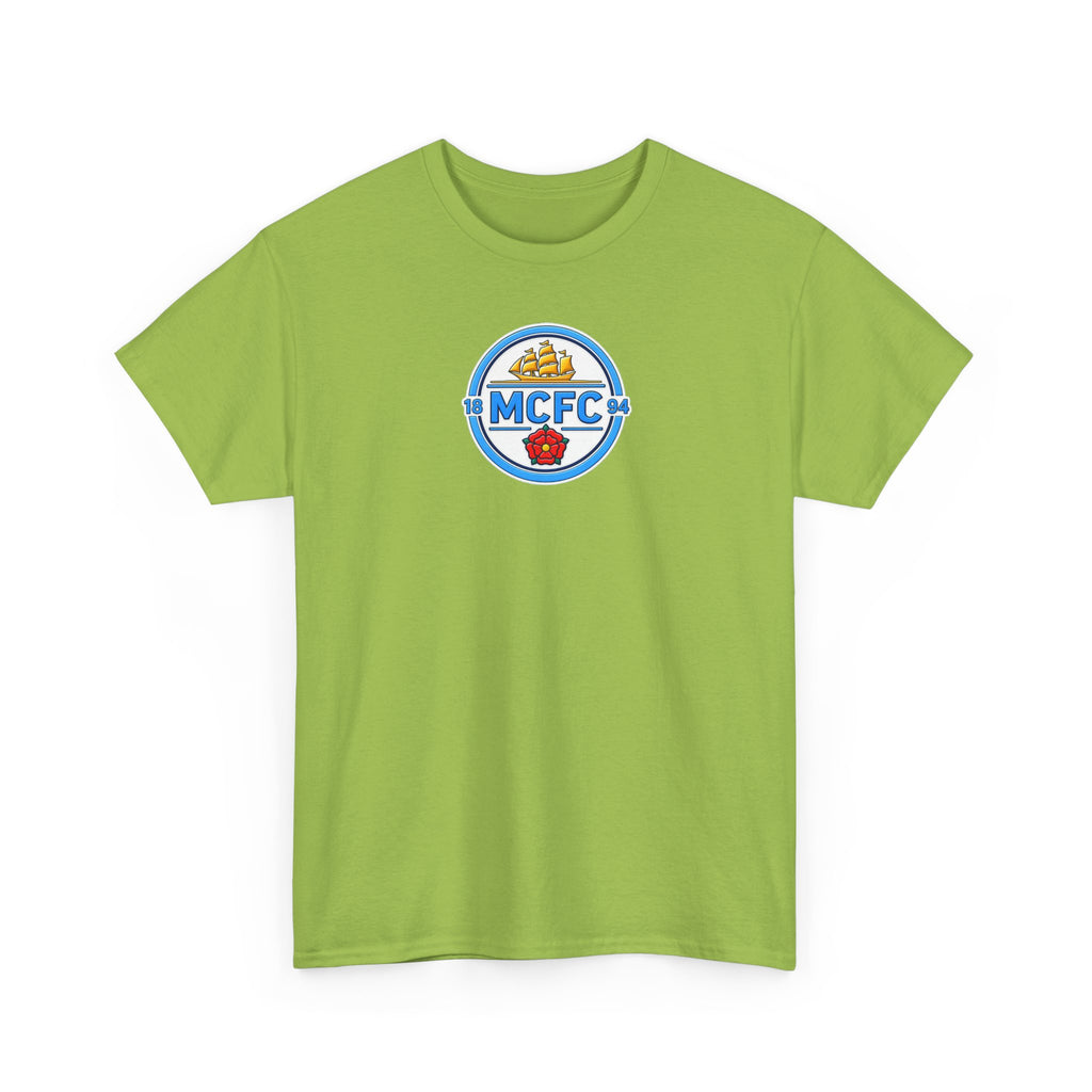 MCFC Retro Crest T‑Shirt — Vintage Soccer Fan Tee