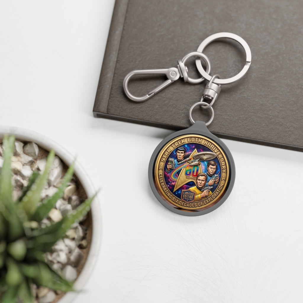 Star Trek 60th Anniversary Keyring Tag — Limited Edition Commemorative Keychain