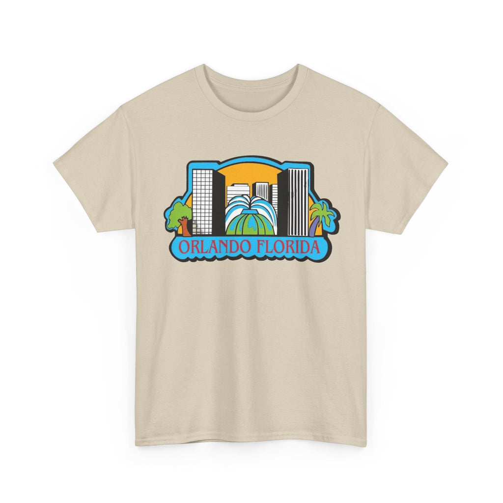 Orlando Florida Retro Skyline T-Shirt