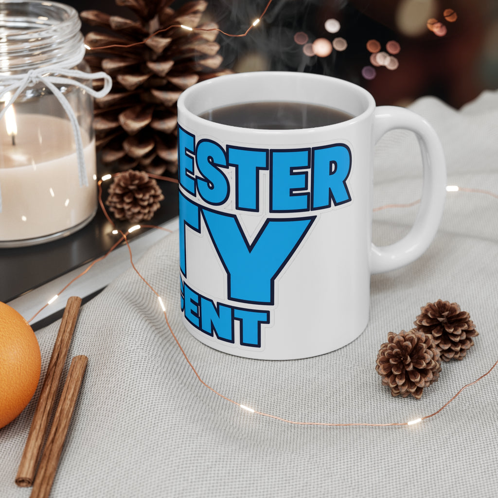 Manchester City Innocent Bold Logo Coffee Mug (11oz/15oz)