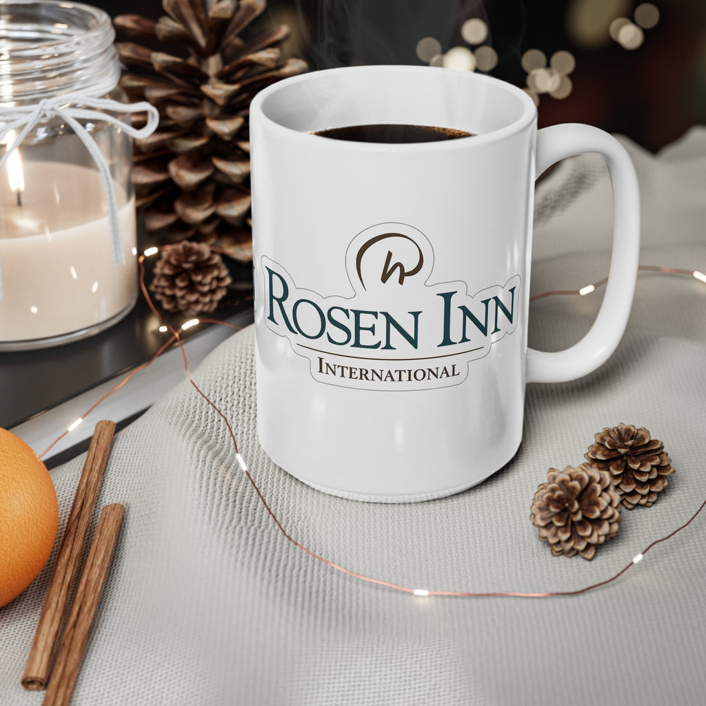 Rosen Inn International Inspired Ceramic Coffee Mug – 11oz & 15oz