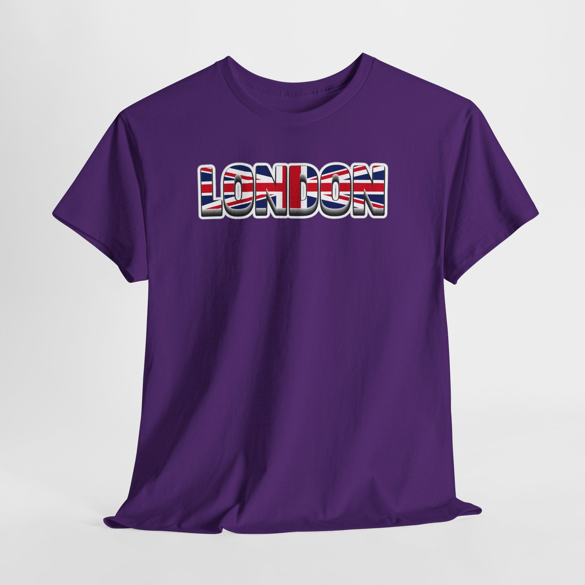 London Union Jack Graphic Tee — Bold UK Travel T-Shirt