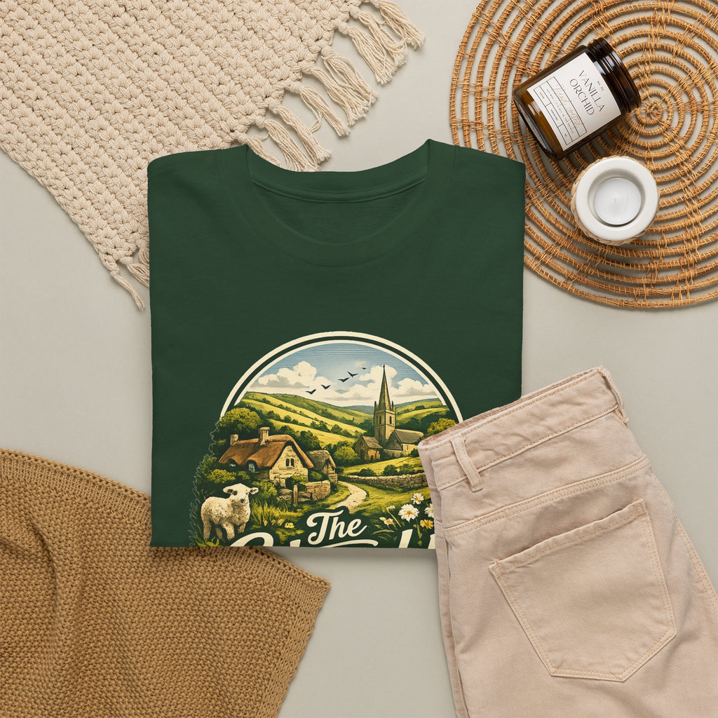 Cotswolds Vintage Landscape T‑Shirt — The Cotswolds Countryside Tee