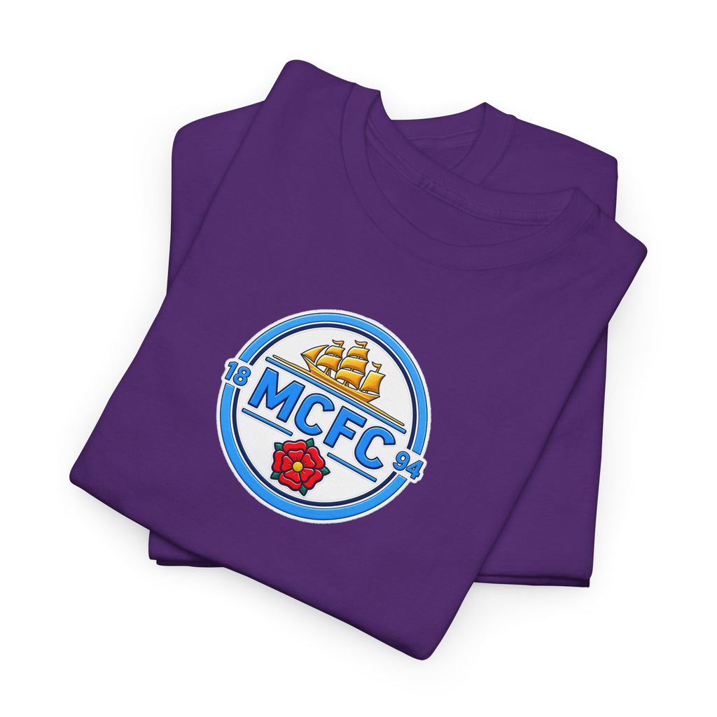 MCFC Retro Crest T‑Shirt — Vintage Soccer Fan Tee