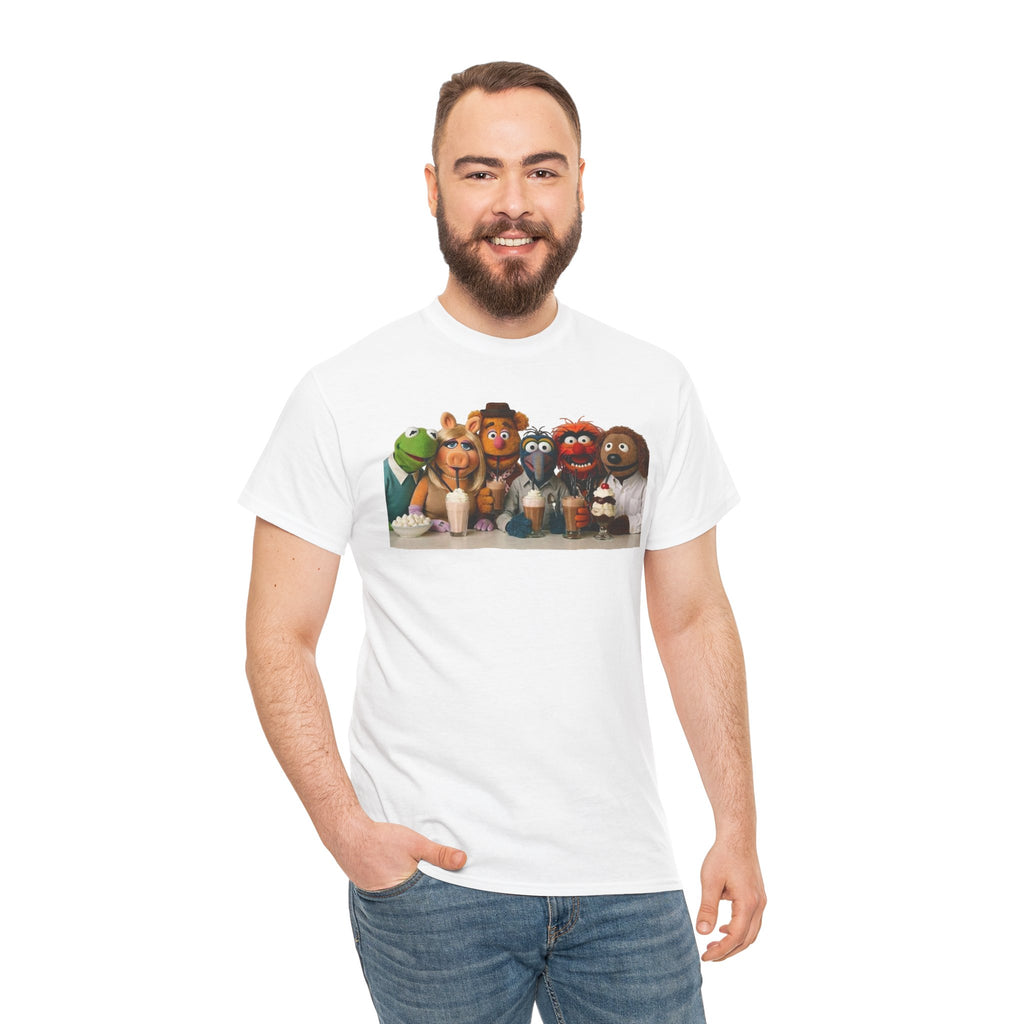Muppet Cast Retro Poster Cotton T-Shirt