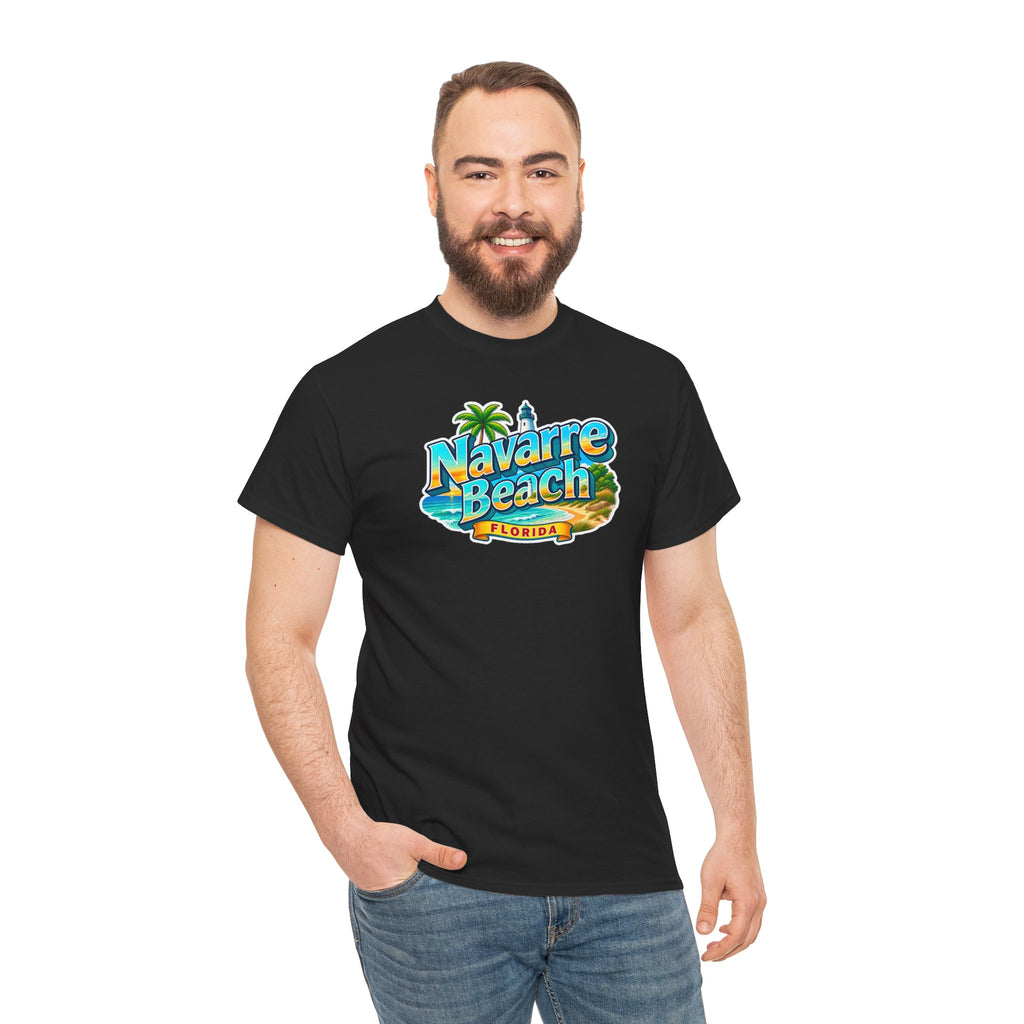 Navarre Beach Florida T-Shirt – Retro Tropical Vacation Tee