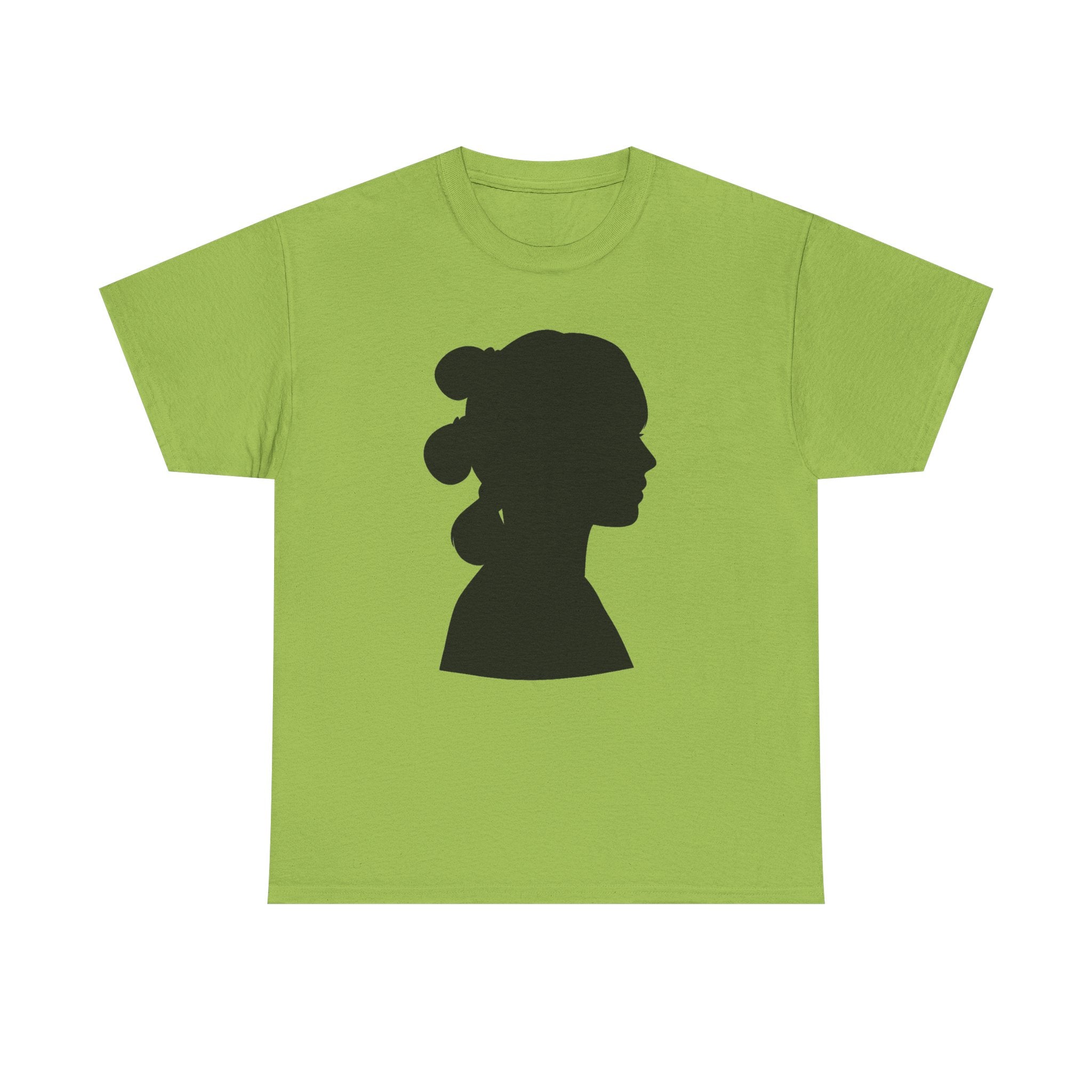Princess Leia Star Wars Silhouette Profile Tee — Classic Portrait T‑Shirt