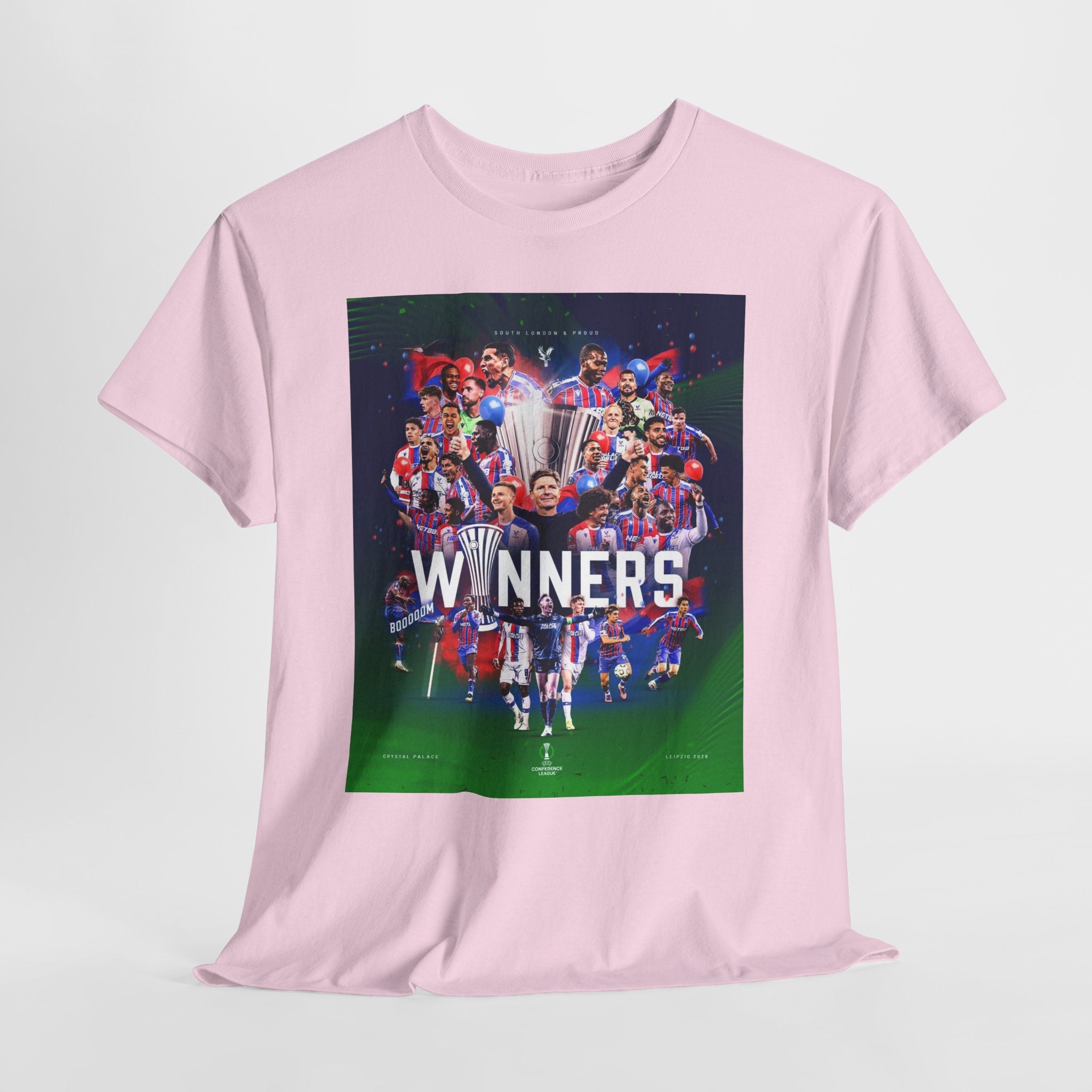 Crystal Palace UEFA Conference Winners Collage T‑Shirt