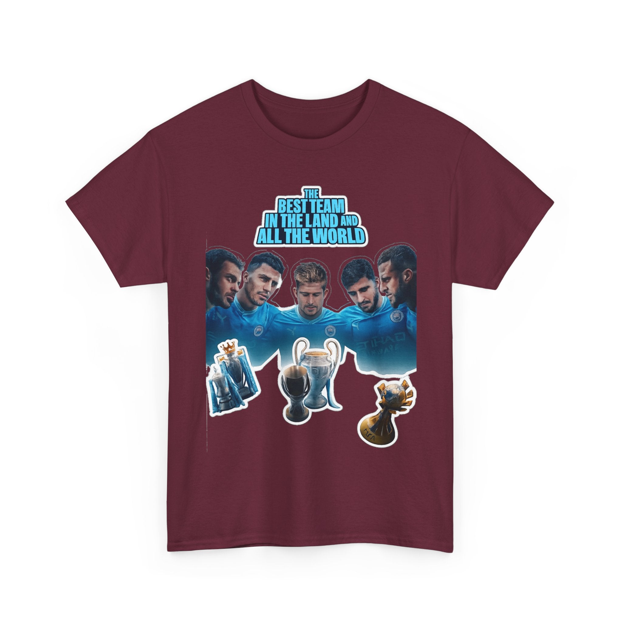 Manchester City — "Best Team in the Land and All the World" Cotton T-Shirt
